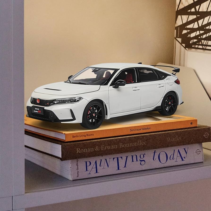 Amazon | 1/18 ミニカー 2023 Honda Civic TYPE-R FL5 ダイキャスト