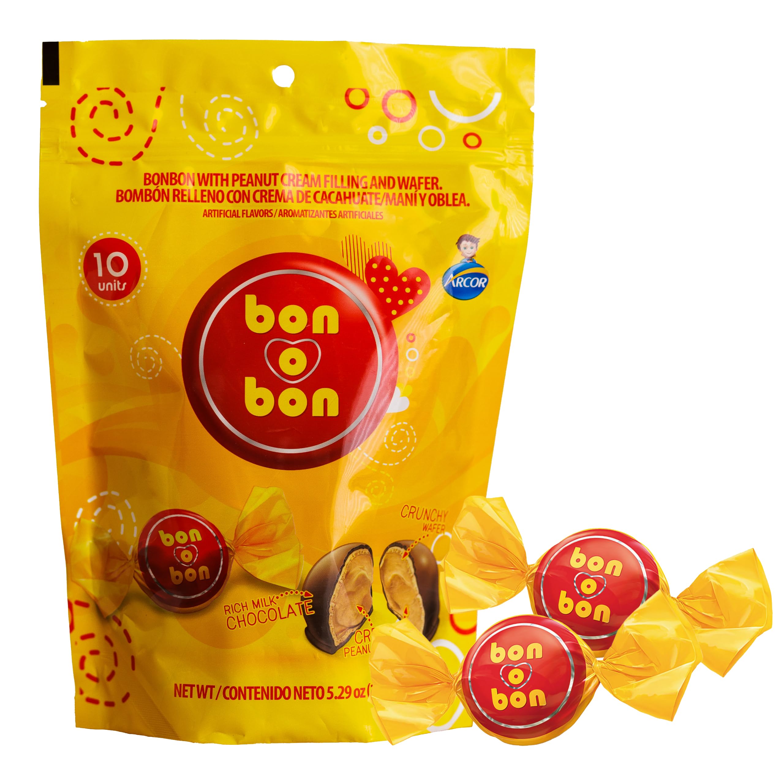 Amazon.com : Bon o Bon Chocolate Bon Bons, Decadent Chocolate