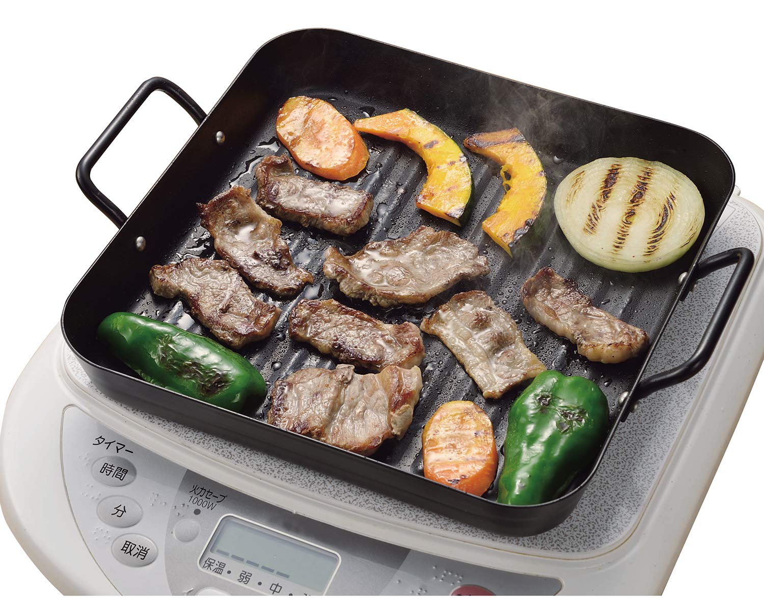 Amazon｜リバティーコーポレーション 角型プレート 鉄 25×25cm IH対応