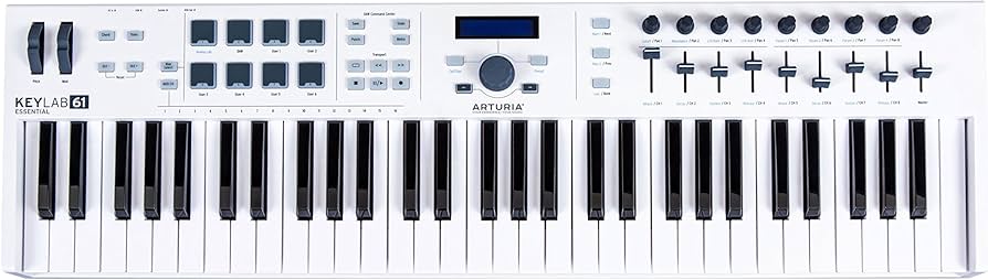 Amazon | Arturia Keylab 61 Essentials、USB MIDIキーボード61