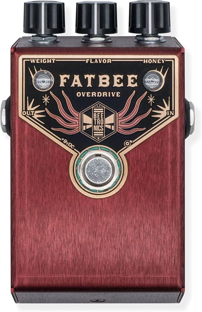 Amazon.com: Beetronics Fatbee Overdrive Pedal - Babee Series