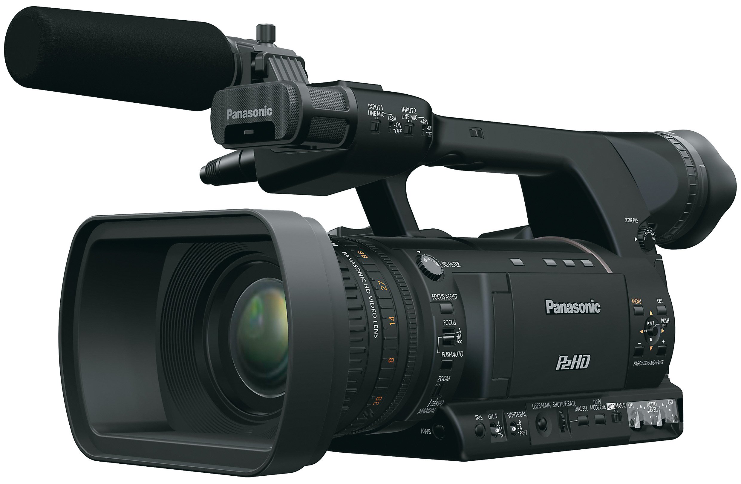 Amazon.com : Panasonic AG-HPX250PJ HD Handheld Video Camera with