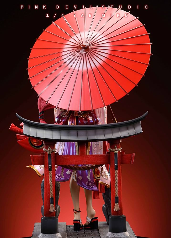 Amazon.co.jp: 原神 げんしん 八重神子 やえみこ 1/4スケール 塗装済み