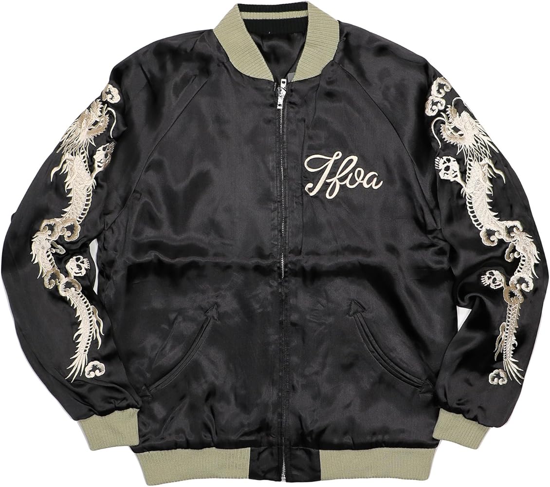 Amazon | (クローズ×ワースト) CROWS×WORST 4th P.A.D 龍信スカジャン