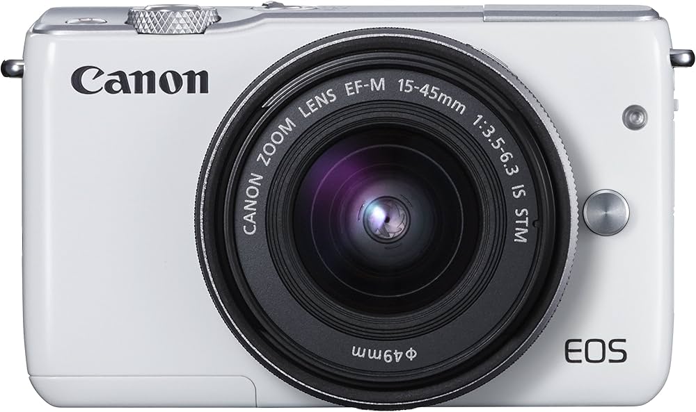 Amazon.co.jp: Canon Mirrorless Digital Camera EOS M10, White, With