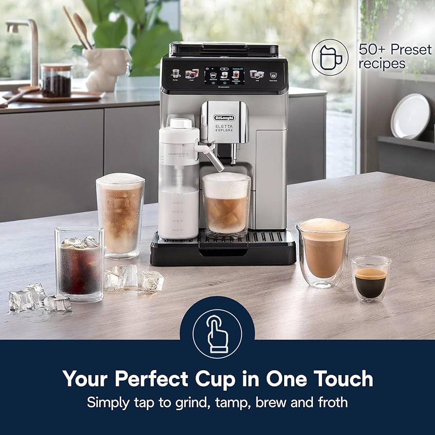 Amazon.com: De'Longhi Eletta Explore Espresso Machine with Cold