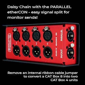 Amazon.co.jp: CATボックス8 - 4つのチャンネルそれぞれにオスXLRと