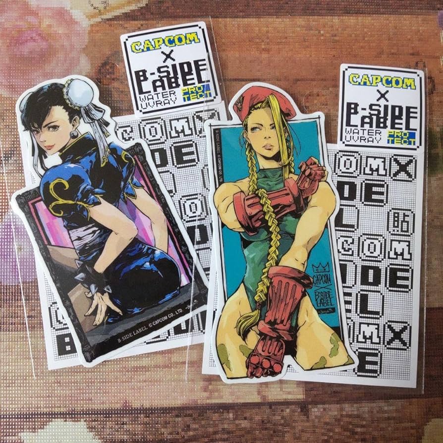 Amazon.co.jp: ストリートファイター キャミィ ステッカー シール