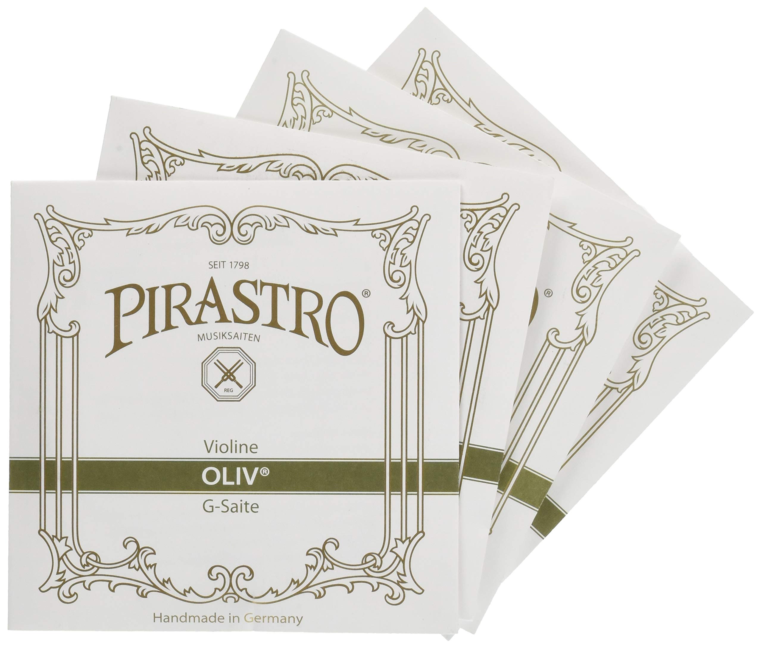 Amazon.co.jp: PIRASTRO OLIV Olive Violin String Set (E Wire Ball