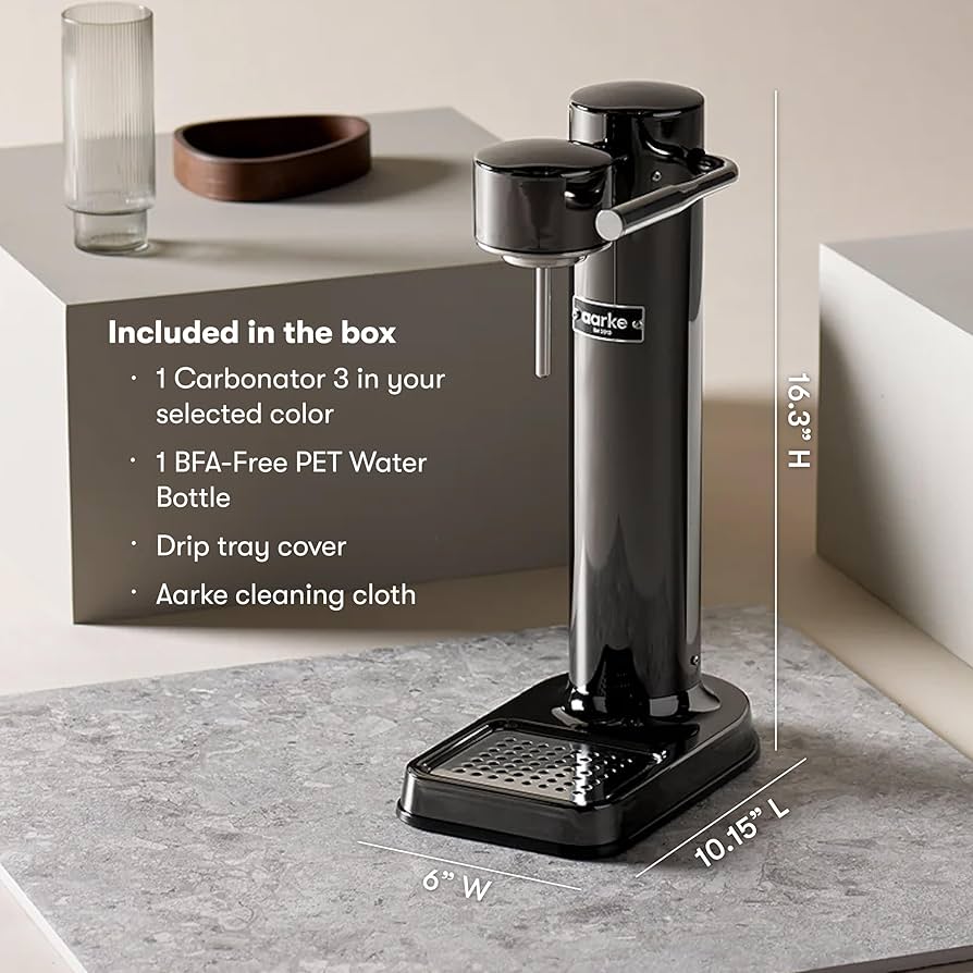 Amazon | 【国内正規品】 aarke カーボネーター 3 (ブラッククローム