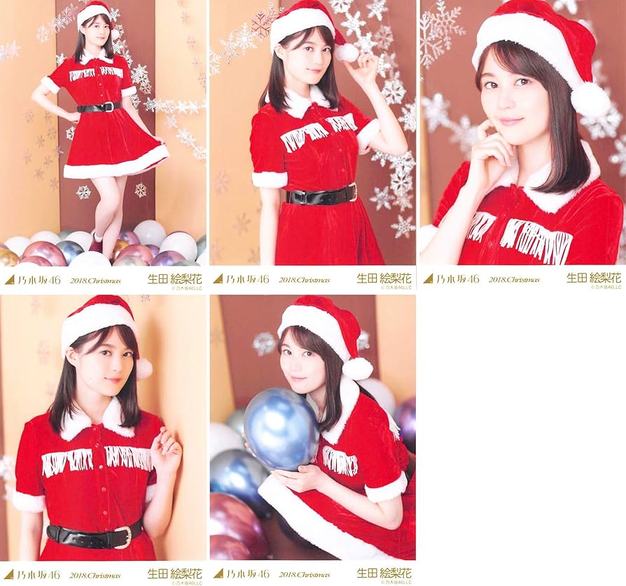 Amazon.co.jp: 乃木坂46 2018年12月個別生写真5枚セット サンタ 2018