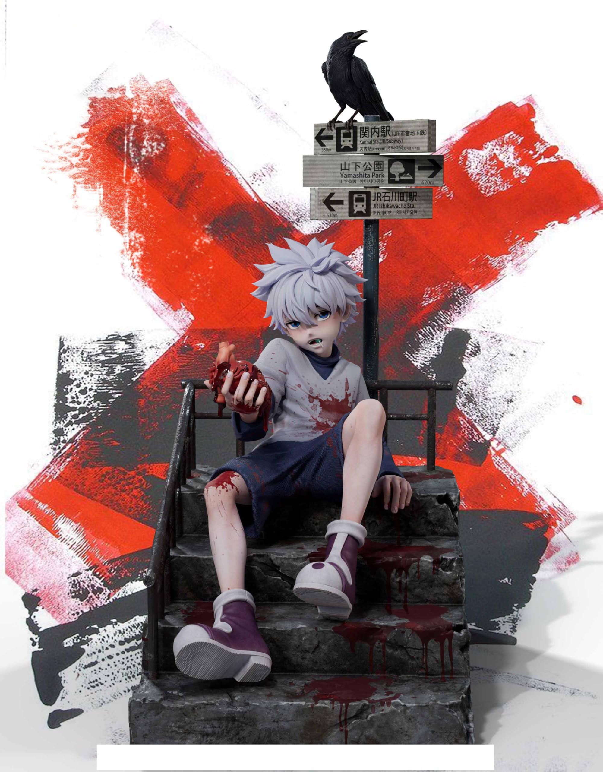 Amazon | キルア・ゾルディック フィギュア 1/6スケール 塗装済み完成