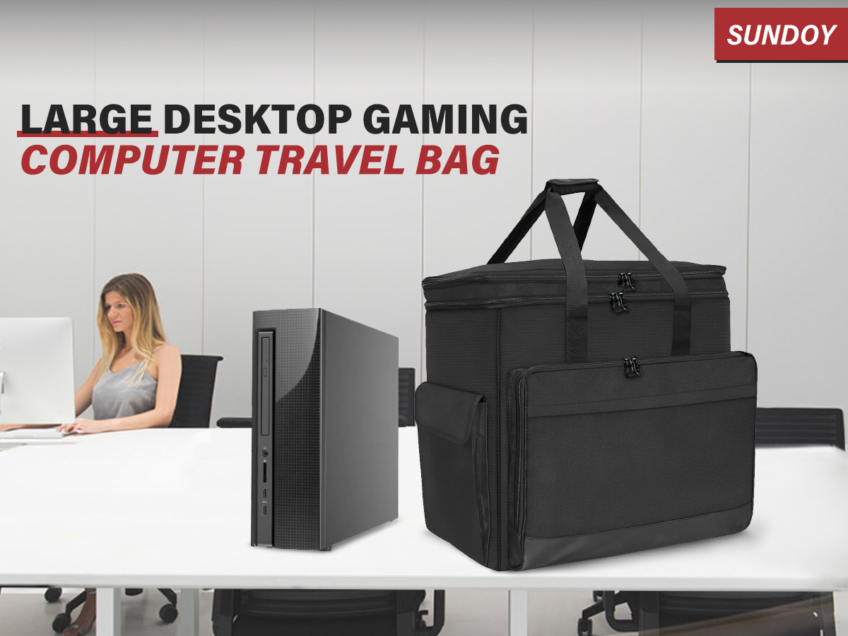 Amazon.com : XIDIHF Double-Layer Desktop PC Tower Carrying Case