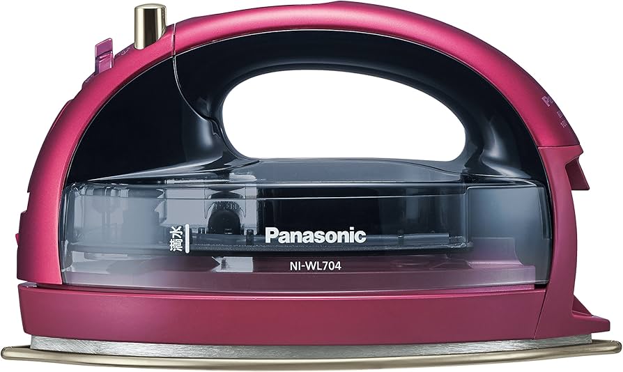 Amazon | パナソニック コードレススチームWヘッドアイロン ピンク NI