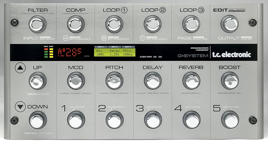 Amazon.com: TC Electronic G-System Floor Based Guitar Effects