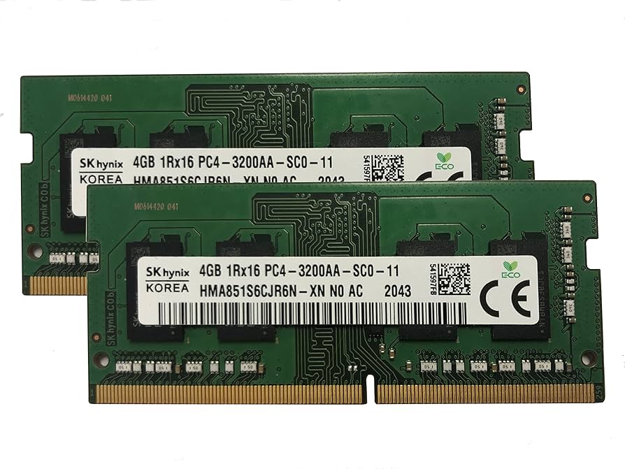 Amazon.co.jp: SK Hynix 8GB キット (2 x 4GB) DDR4 3200MHz PC4-25600
