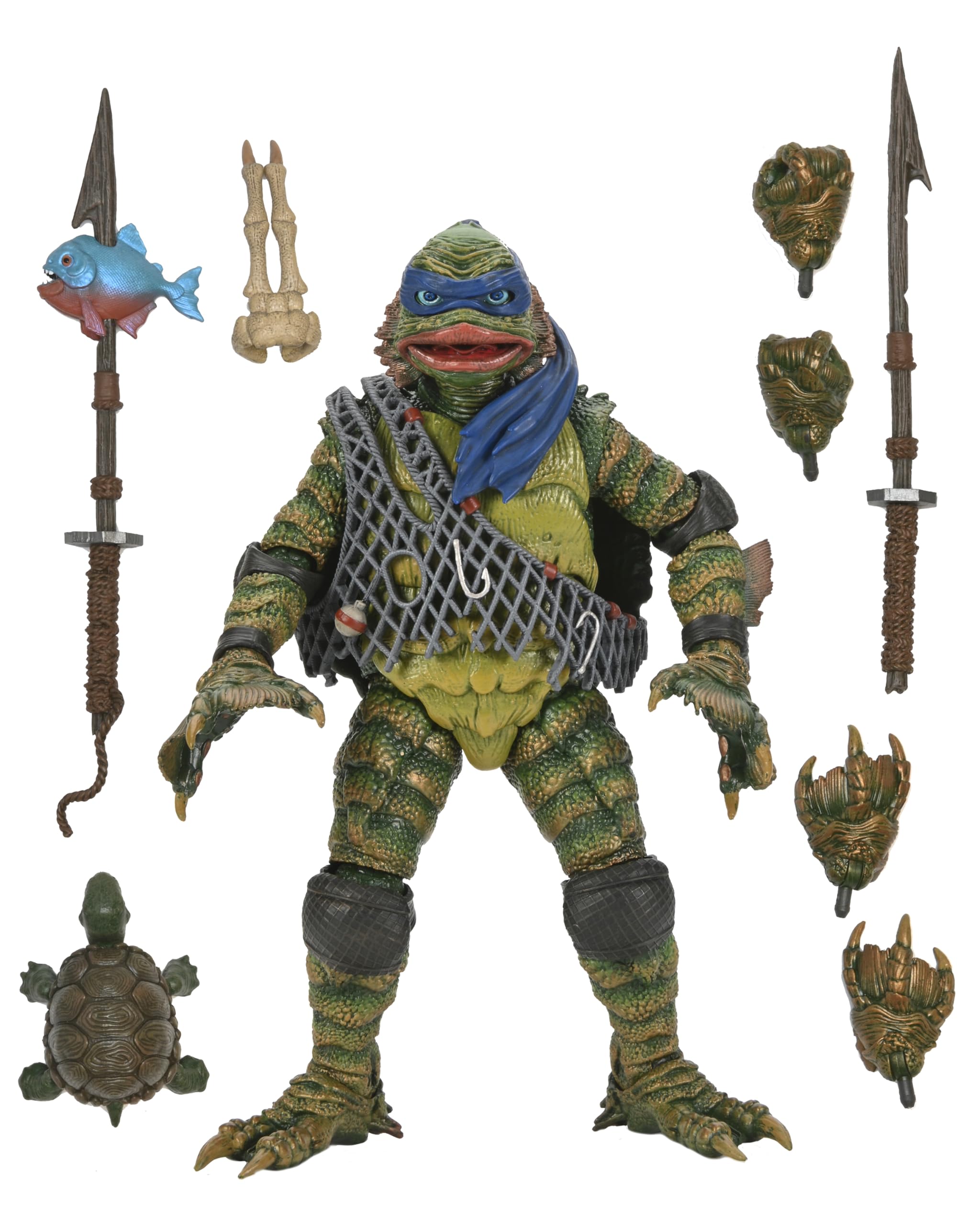 Amazon.co.jp: ネカ - TMNT x ユニバーサルモンスター - レオナルド