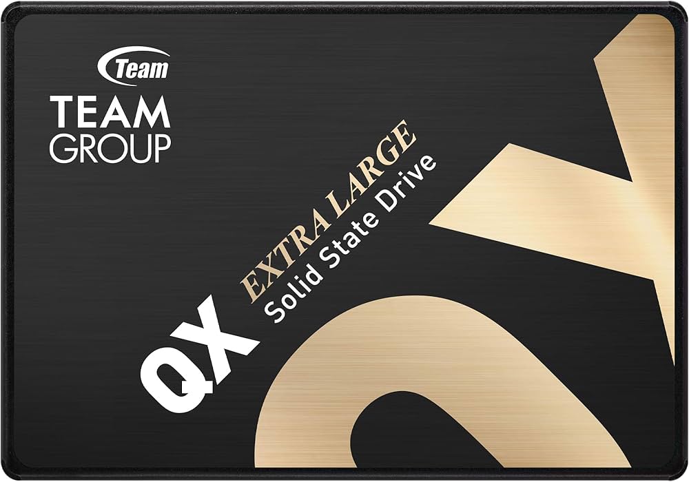 Amazon | TEAMGROUP QX 4TB 3D NAND QLC 2.5インチ SATA III 内蔵