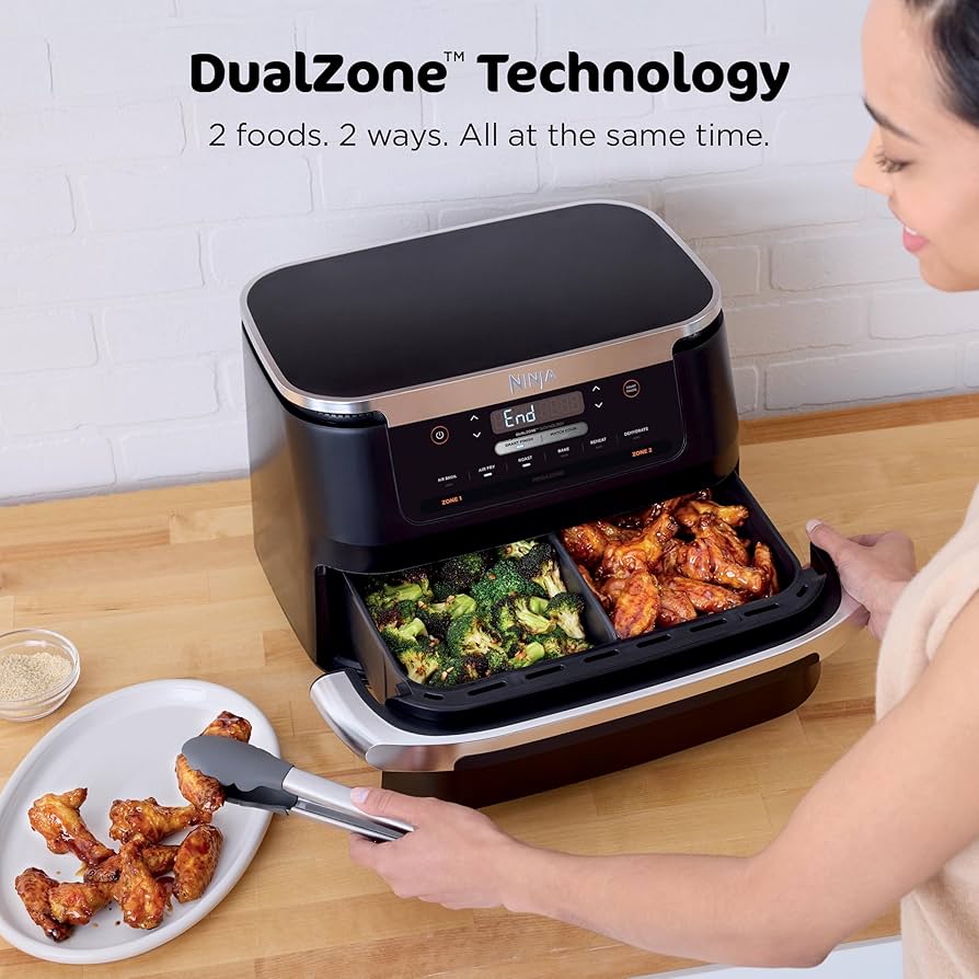 Amazon.com: Ninja Foodi Air Fryer | 6-in-1 with 7-QT MegaZone