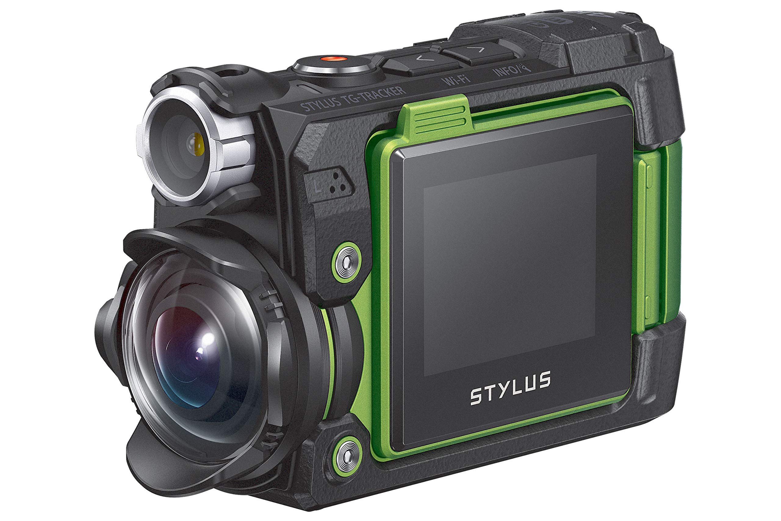 Amazon.co.jp: OLYMPUS Action Camera STYLUS TG-4 Tracker, green