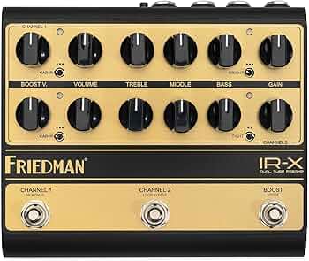 Amazon.co.jp: Friedman/IR-X Dual Tube Preamp フリードマン