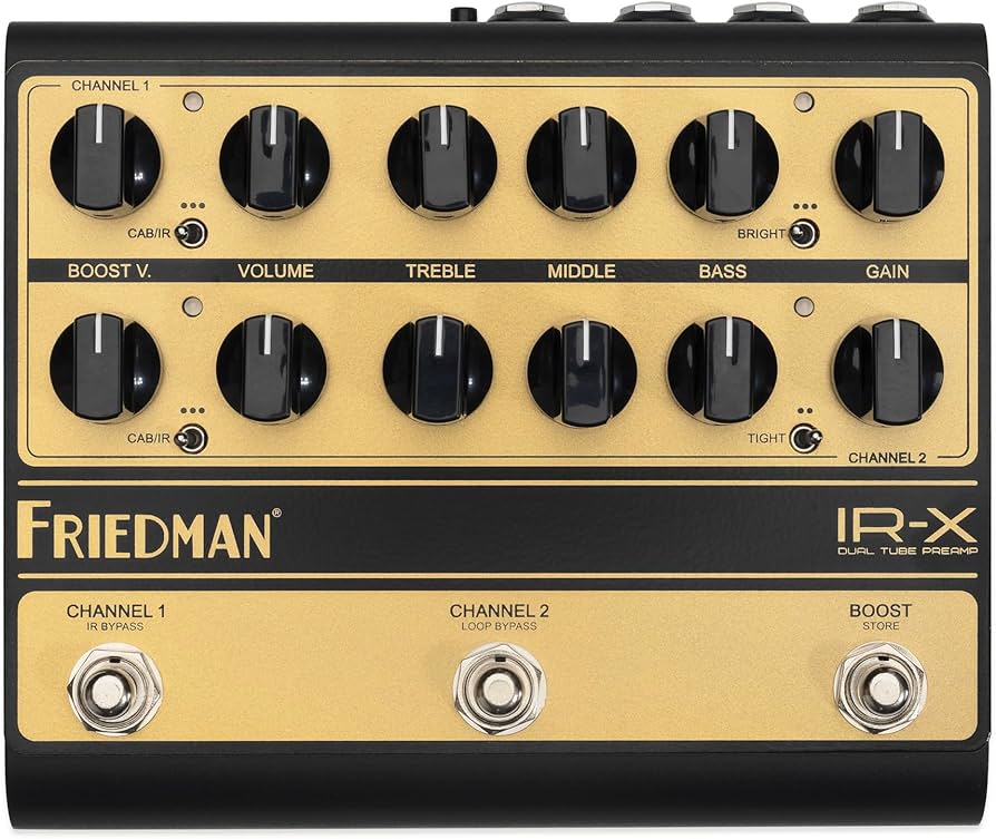 Amazon.co.jp: Friedman/IR-X Dual Tube Preamp フリードマン