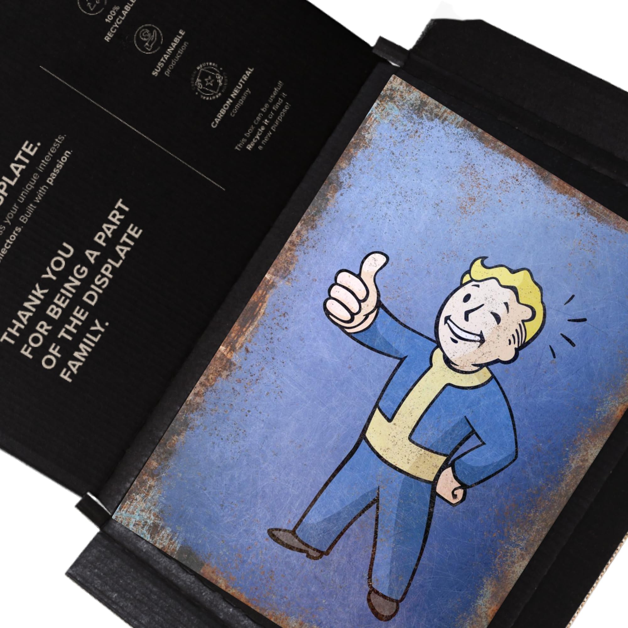 Amazon.com: Displate Official Fallout Metal Poster Magnetic