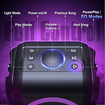 Amazon.co.jp: W-KING 80W Bluetoothスピーカーラウド 、スーパー重