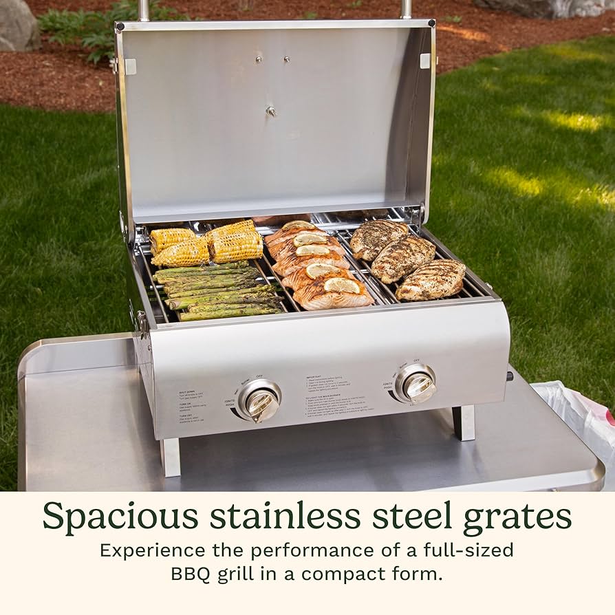 Amazon.com: Cuisinart Chef's Style Tabletop Portable Propane Grill