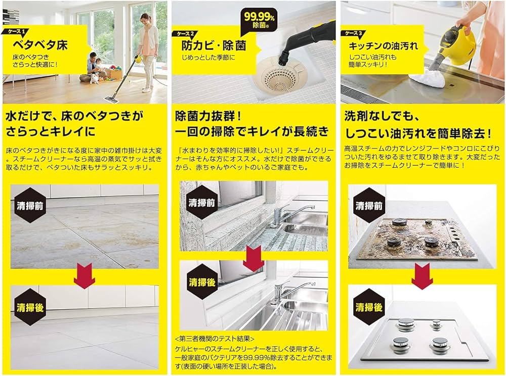 Amazon.co.jp: ケルヒャー(Karcher) スチームクリーナー SC2 EasyFix