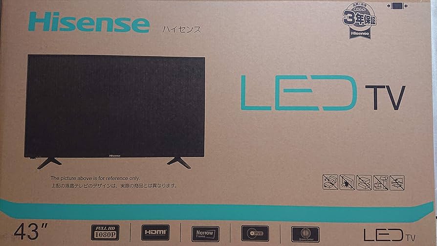 Amazon | ハイセンス Hisense 43V型 液晶 テレビ 43A50 フル