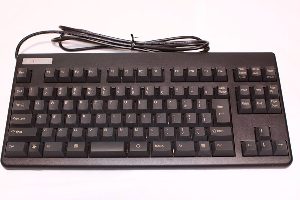 Amazon.co.jp: 東プレ キーボード REALFORCE91UBK-S テンキーレス日本