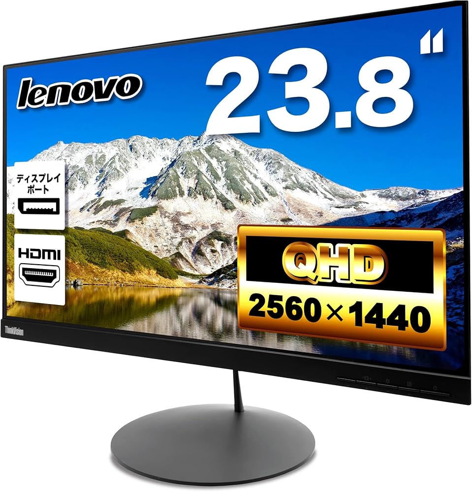 Amazon.co.jp: 【整備済み品】レノボ・ジャパン ThinkVision X24q-10