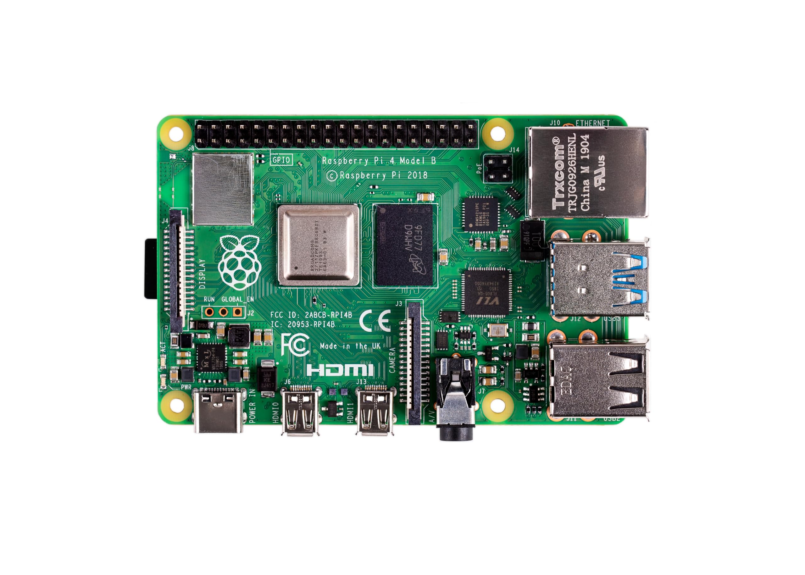 Raspberry Pi 4 Model B (4GB) : Amazon.co.uk: Computers & Accessories
