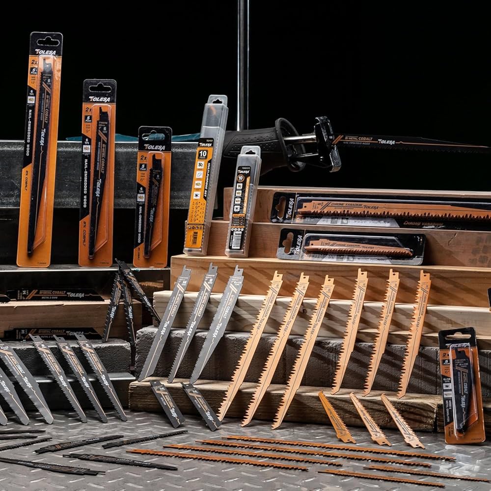 Amazon.co.jp: TOLESA レシプロソー替刃 枝切り用 木工用 セーバーソー