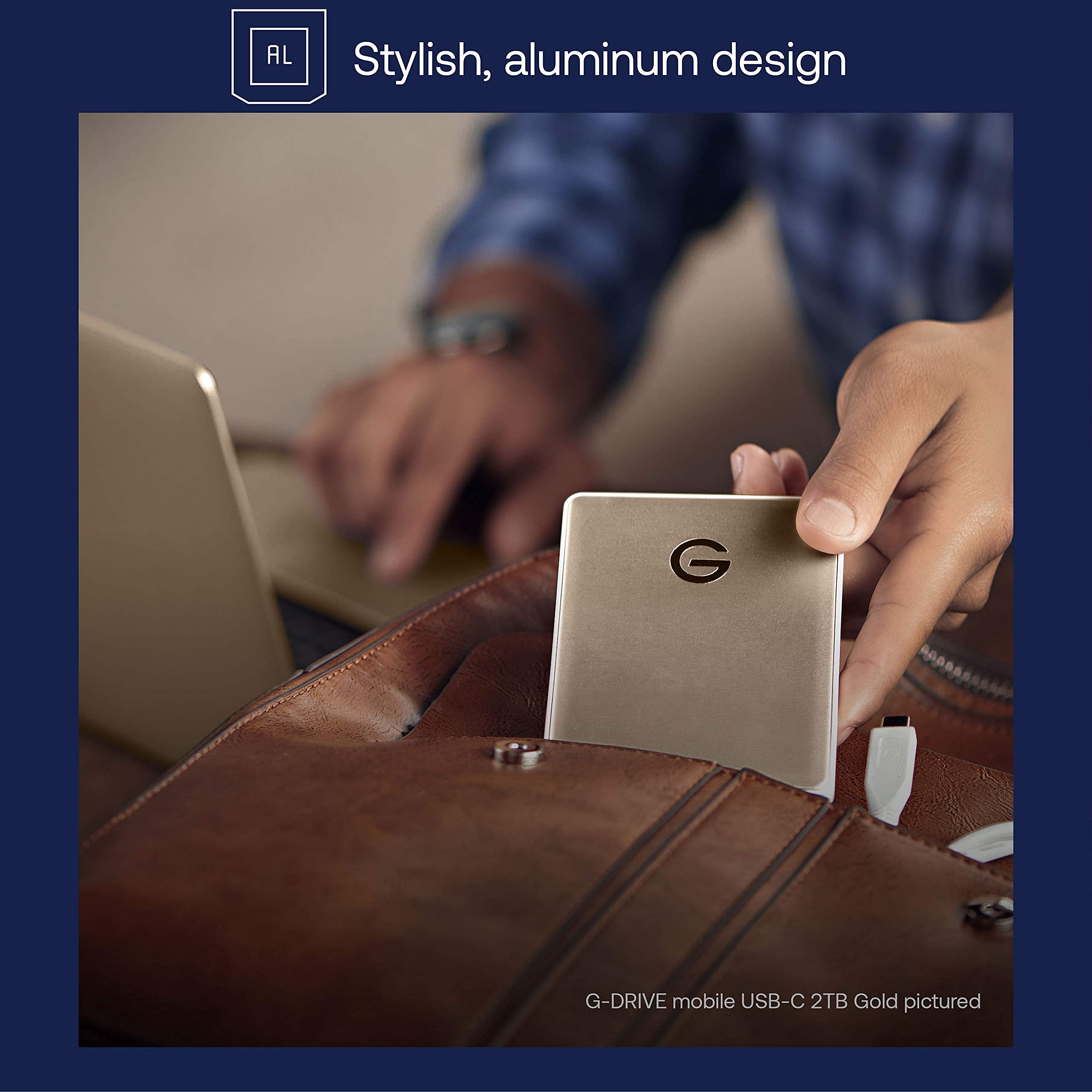 Amazon | G-Technology ポータブルHDD 1TB スぺースグレイ G-DRIVE