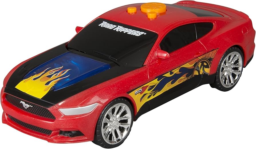 Toy State Road Rippers Warp Riders Ford Mustang Light & Sound