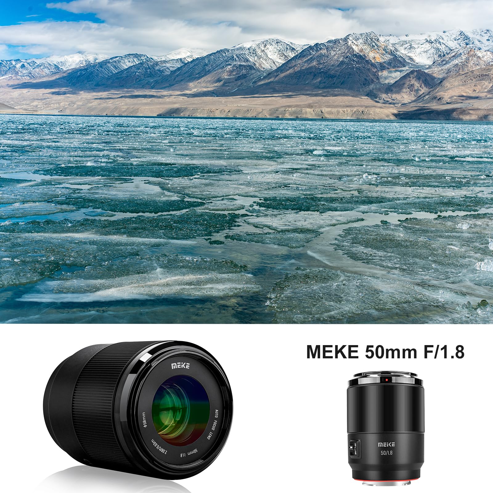 Amazon.com : Meike 50mm F1.8 Full Frame AF STM Lens Standard