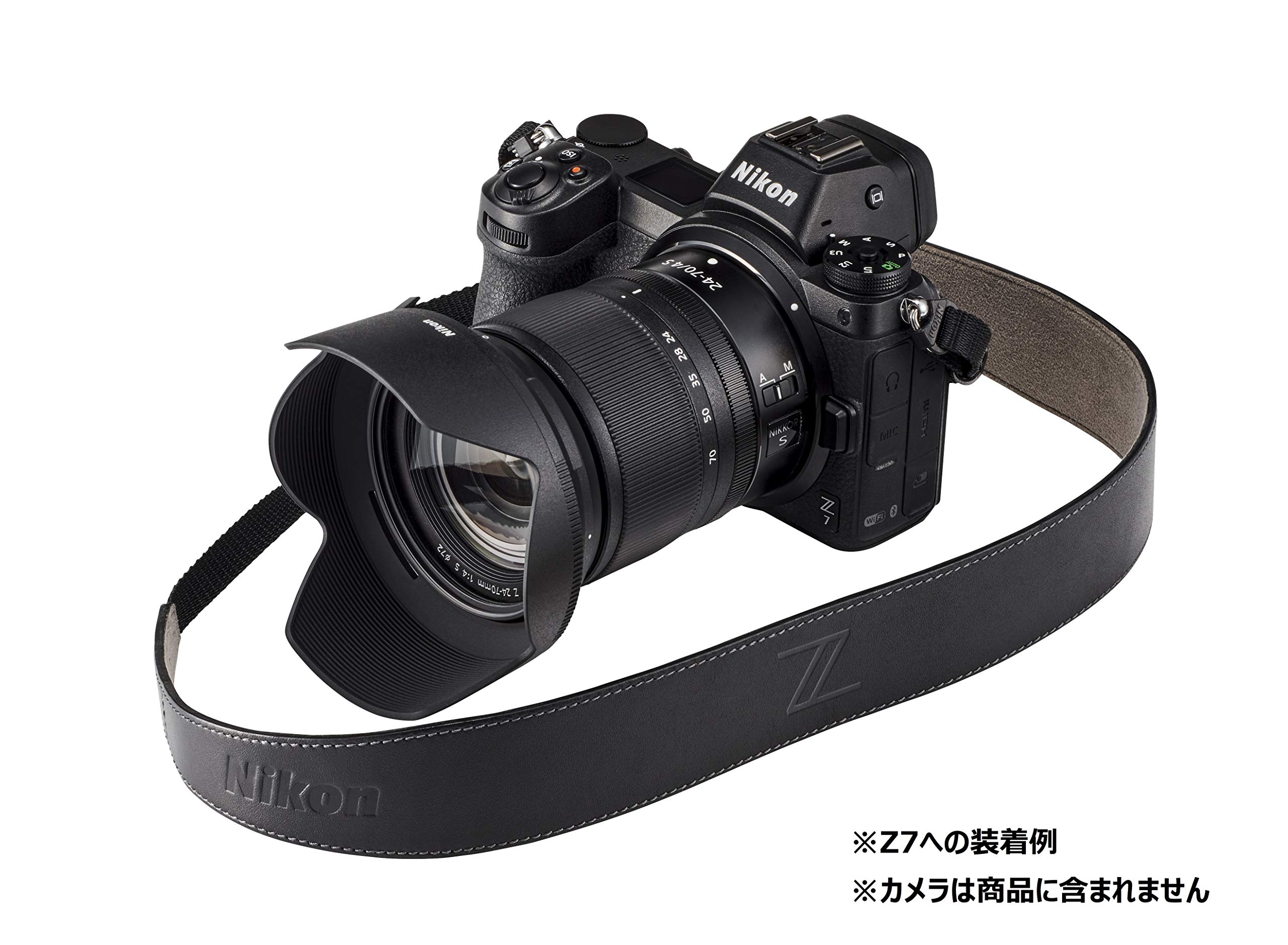 Amazon | Nikon カーブドレザーストラップ Z シリーズ用 本革 ブラック