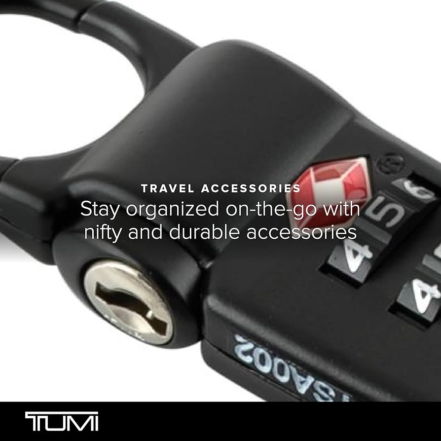Amazon.com | TUMI - TSA Lock Box - Combination Lock for Luggage