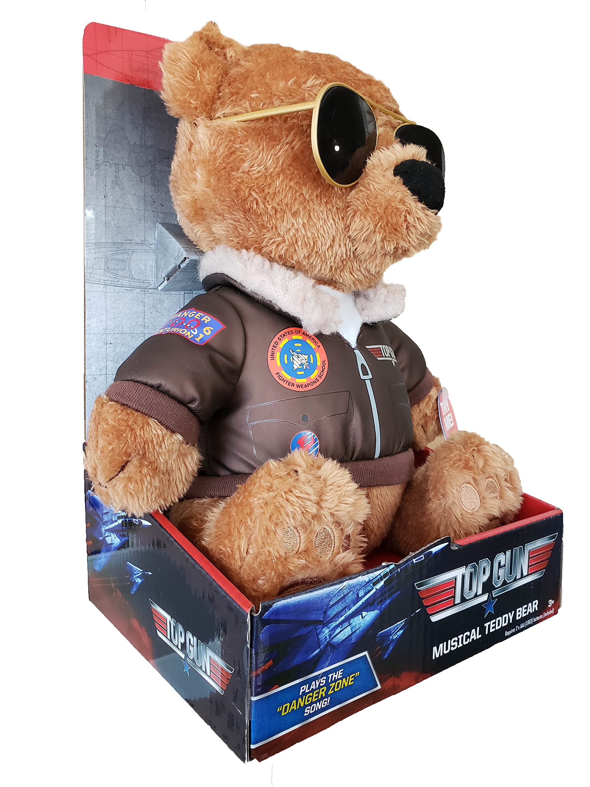 Amazon.co.jp: Just Play トップガン グッズ ぬいぐるみ ミュージカル