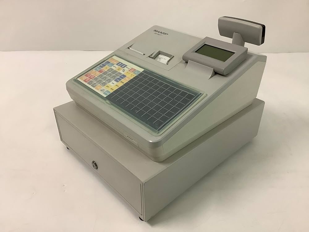 Amazon | シャープ 電子レジスター フラットキーボードタイプ