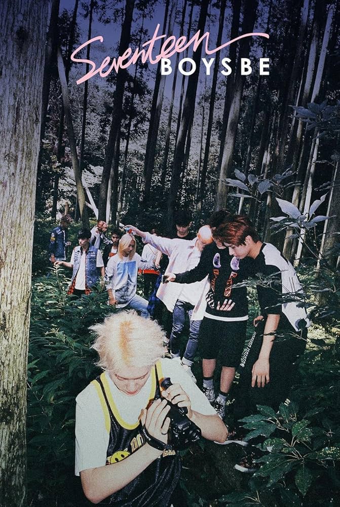 Amazon.com: SEVENTEEN BOYS BE Reissue 2nd Mini Album HIDE Version