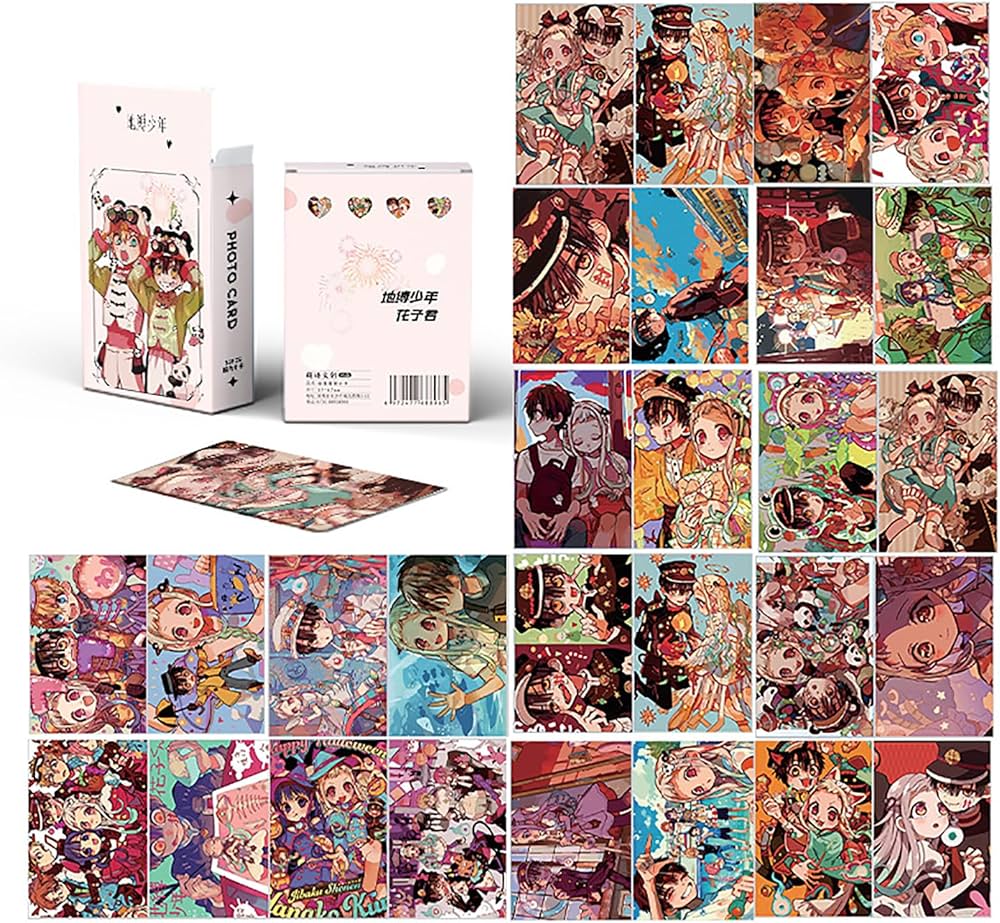 Amazon.co.jp: 地縛少年花子くん LOMOカード 50枚入り 反射カード 花子