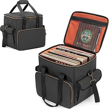 Amazon | Trunab レコードケース lp用 レコード 収納 最大60枚