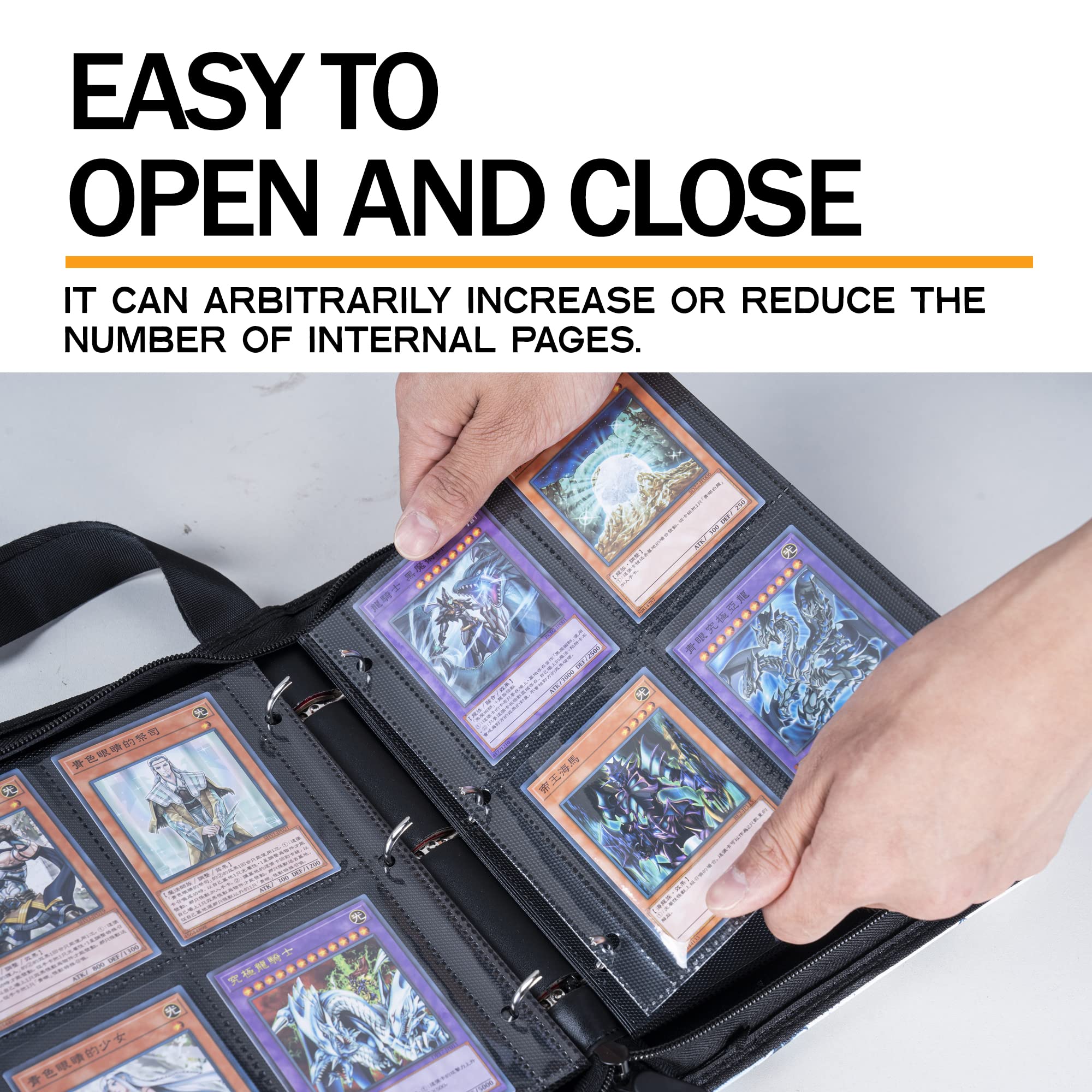Amazon.co.jp: DRZERUI カードバインダー 遊戯王カード用 - 440枚以上