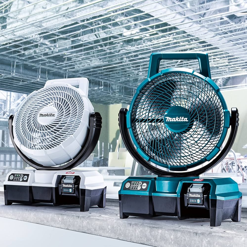 Amazon.co.jp: マキタ(Makita) 充電式ファン（白） 40Vmax 本体のみ