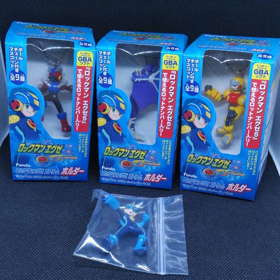 Amazon.co.jp: ロックマンエグゼ キーホルダー 食玩 ストリーム