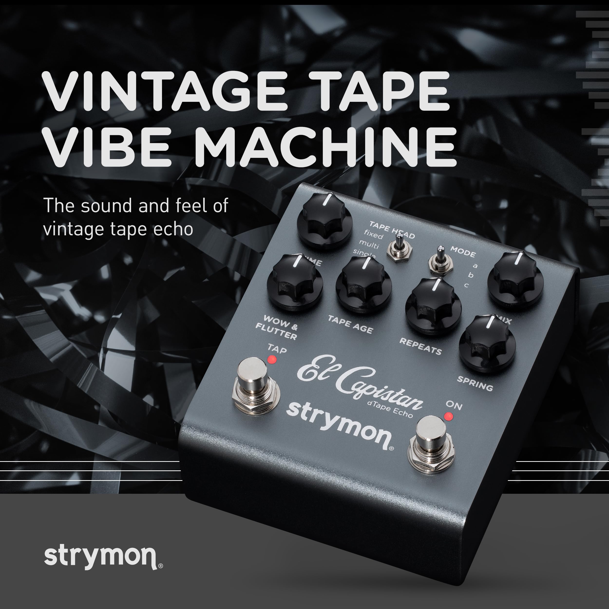 Strymon Pedal De Guitarra El Capistan V2 Dtape Echo Para Guitarra