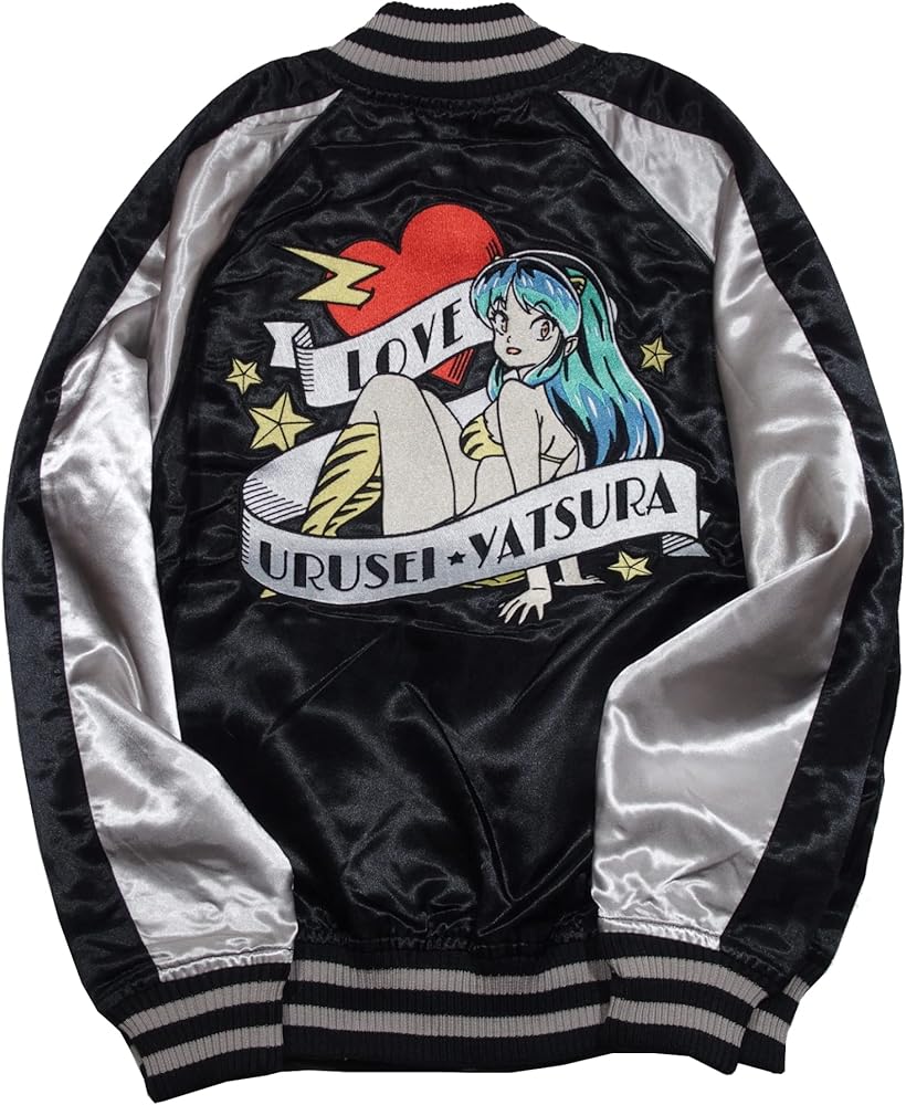 Amazon | [うる星やつら] 高橋留美子 ラムちゃん 刺繍 スカジャン